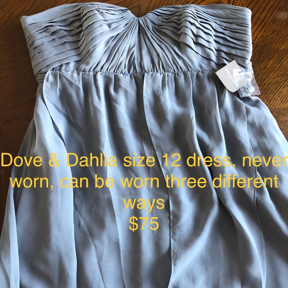 Dove and Dahlia dress